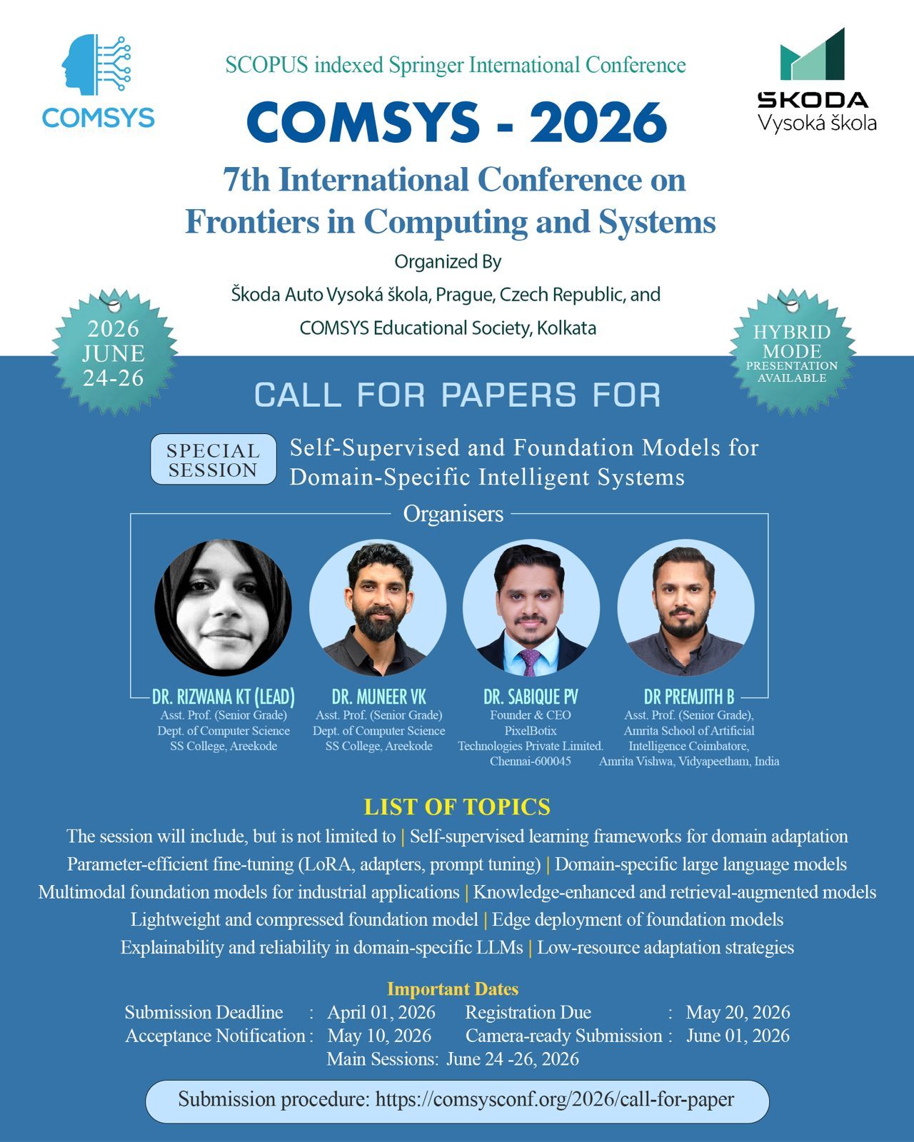 COMSYS | ALWAYS AHEAD IN TECHNOLOGY